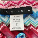 La Blanca  Kaftan Tunic Swim Cover Up Knotted Sleeve Size‎ Small Photo 7