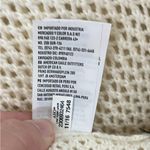 American Eagle  Outfitters Cream Knit Cardigan with Black Accents Sz M Photo 5