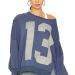 Free People  WE THE FREE GRAPHIC CAMDEN PULLOVER SWEATSHIRT Photo 0