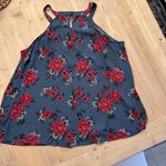 Torrid Sleeveless Tank Top Size 1 Women's Babydoll Shirt Casual Blouse Blue Photo 1