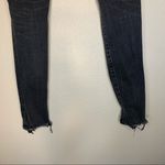 American Eagle  black y2k distressed skinny jeggings women's size 4 regular Photo 3