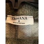Zenana Outfitters Charcoal Tie Dye Cowl Neck Size Small Sweater (4937) Photo 2