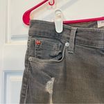 Hudson Jeans Hudson Grey Distressed Skinny Jeans Photo 2