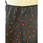 SheIn Cami Baby Doll Top Y2K Hearts Cropped Bow Front Halter Valentine SZ SM  Photo 8