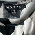 Motel Rocks  Banu Vest Crop Top in Retro Optic White Size XL Photo 5
