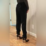 Max Mara  Italy Crepe Black Work Pants US 4 S Photo 1