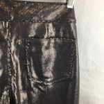 The Limited  Taupe Full Sequins Sparkly Shiny Ankle 678 Jean Legging Pants 8 Photo 6