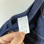 Vintage Round House Overalls Patchwork Grunge Work 80s USA Blue Size undefined Photo 4