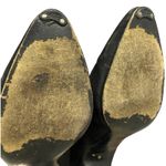 Vintage 80s TOKIO KUMAGAI Paris black suede pumps luxury shoes Made in Italy Sz6 Size 6 Photo 7