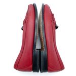 Bass x Rachel Antonoff Red Leather Wendybird Plaid Weejuns Penny Loafer Size 6 Photo 11