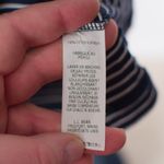 L.L.Bean Navy Striped Cardigan M-P Photo 5