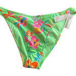 No Boundaries  Green Bikini Bottoms with Floral  Size XXL Photo 0