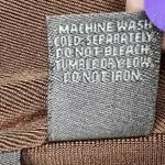 Chico's Additions Cardigan Womens XL Brown Slinky Knit Casual Travel Jacket Lagom Photo 10