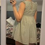 Mustard Seed Light Teal Mini Dress Photo 3