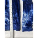 Spark Blue Women's Hoodie Large Velvet Velour Track Jacket‎ Soft Photo 4