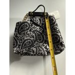 J. McLaughlin  Small Devon Purse Black & White Paisley Gold Chain Strap NWT J Photo 6