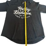 Harley Davidson Size S Free To Roam Hoodie Sweatshirt Charcoal Black Orlando FL Gray Photo 6