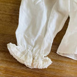 Anthropologie  Divine Heritage Ruched Ruffle Blouse Size Small NWT $295 Photo 4