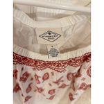 st. john's bay  Boho Peasant Top Embroidered Long Sleeve‎ Blouse Size Small Photo 2