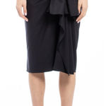 New! Mother of All Colette Midi‎ Skirt in Black Sz Small $490 Photo 0