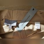 Classiques Entier  Wide-Leg Khaki Trousers Straight Leg Dress Pants Size 4 NWT Photo 2