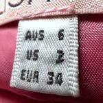 Lisa Ho Pink Metallic Pleated Midi Skirt Womens 2 Pink Party Evening Wear Shiny Photo 4