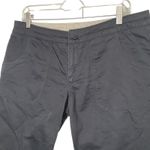 The North Face  Cropped Capri Pants, Casual Black‎ Cotton Blend Sz 12 Photo 1