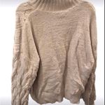 Beige Long Sleeved Sweater Photo 1