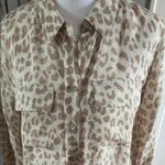 Equipment .Leopard Print Button-Up Blouse Photo 1