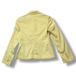 Talbots  Women's Petite Yellow Basic Jacket Size 2P Preppy Light Academia Classic Photo 1