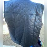 FRNCH NEW PARIS GISETTE/F12100 GILET NOIR MEDIUN WOMENS Black Quilted Vest Photo 7