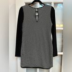 Joseph Ribkoff Vintage Chic Pinup Retro Polka Dot Black & White Dress Size 4 Photo 2