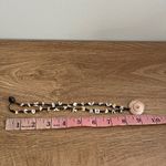 Beach boho beaded woven shell necklace coastal Tan Photo 5