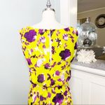 Alice + Olivia Silk Floral Print Corinne Dress Small Photo 7