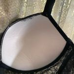 Victoria's Secret Victoria’s Secret Black Rhinestone Strap Pushup Corset Bra Top 34DD Photo 7