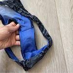 Vitamin A  Bikini snakeskin print triangle cheeky womens Blue (xsmall) swim beach Photo 4