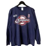 Urban Outfitters 2004 Vintage Y2K Boston Red Sox T Shirt Large L Blue Graphic Tee Photo 1