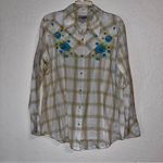 Vintage Roper Women's Plaid Pearl Snap Western Shirt Size 1X Photo 2