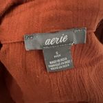 Aerie Mini Dress Tunic Top Womens SMALL Boho Balloon Sleeves Colorful Photo 6