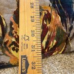 Ulla Popken 100% Linen Popover V Neck Blouse Top 28/30 Autumn Fall Colors Tan Photo 9