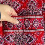 Vera Bradley Curvy Tote in Frankly Scarlett Rare Retired Photo 2