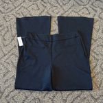 Anthropologie  High-Rise Flare Black Knit Pants Photo 3