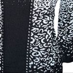 Alfred Dunner  gorgeous black and silver 2 piece top! Photo 4