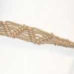 Cute tan macramé belt! New Photo 2