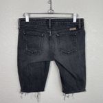 Just USA Black Distressed Cutoff Shorts Size 5 Photo 4