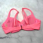 Athleta Twist Up Bra Underwire Swim Bikini Top Swimwear Wink Pink 32B/C or XS/S Photo 3