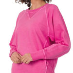 Zenana Outfitters NWOT Vibrant Pink Sweatshirt Photo 0