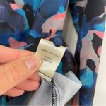 Allison Joy  Blue Floral Boho Tie Neckline Blouse Womens S Evereve Top Shirt Photo 3