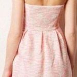 Anthropologie Anthro Pink Tweed Convertible Strapless Dress  Photo 1