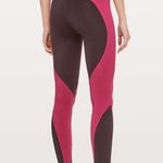 Lululemon Wake & Train Tight Legging 28" in Black Satin / Star Ruby Size 2 Photo 1